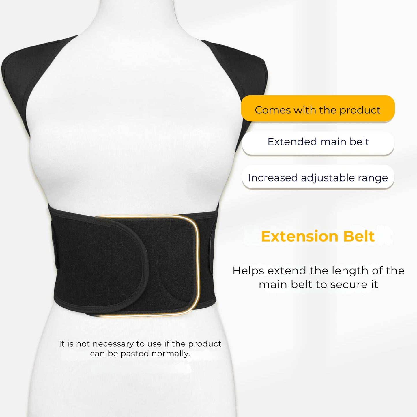 Comfortable Posture Corrector Belt Unisex